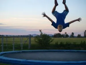 Trampoliny ogrodowe